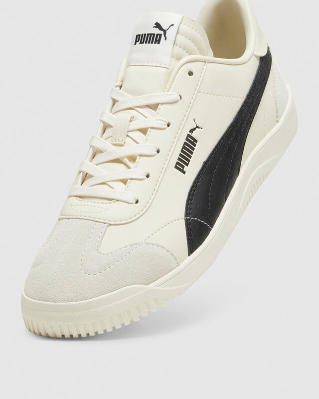 Puma Club 5V5 SD Vapor Sneakers in Ivory/Black, hi-res image number null
