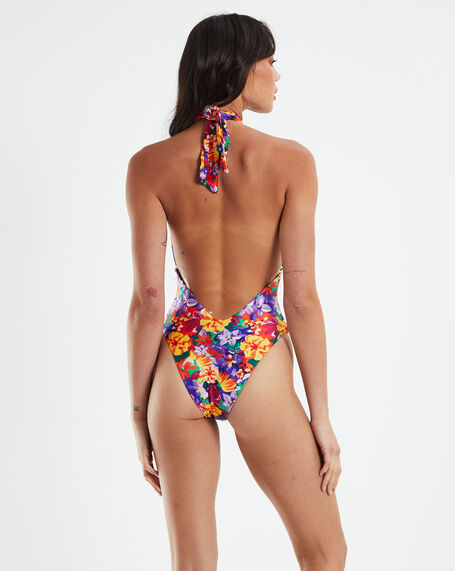 Kiana Floral Cut Out One Piece Assorted