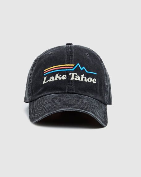 Lake Tahoe Ball Park Cap Black