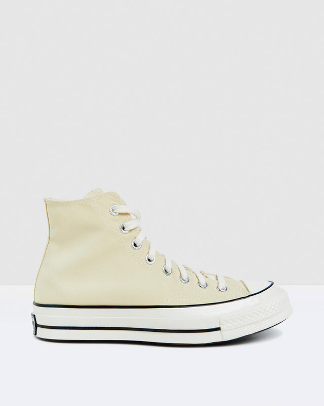 Chuck 70 No Waste Canvas High Sneakers Lemon, hi-res image number null