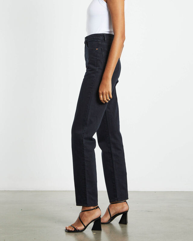 Nico Straight Jeans Total Blackout, hi-res image number null