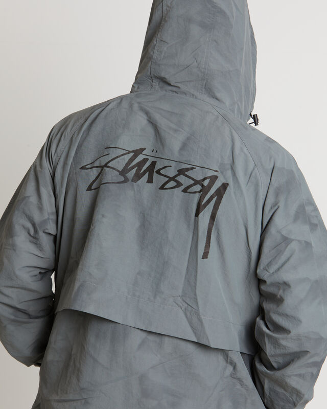 Stussy Wave Dye Jacket in Grey, hi-res image number null