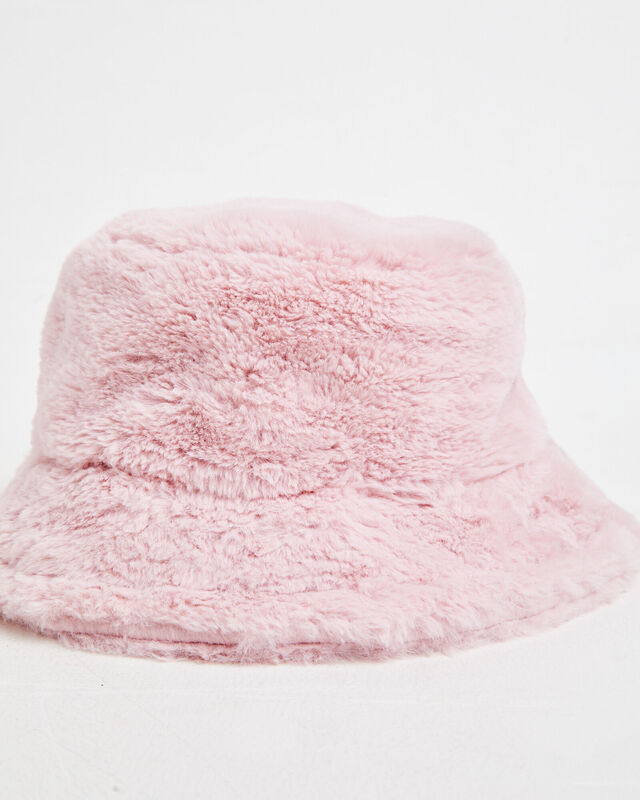 Fuzzy Bucket Hat Pink, hi-res image number null