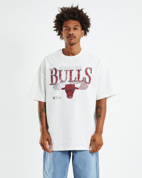 Underscore Chicago Bulls T-shirt Vintage White