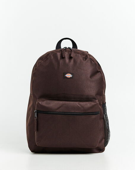 Classic Label Backpack Brown