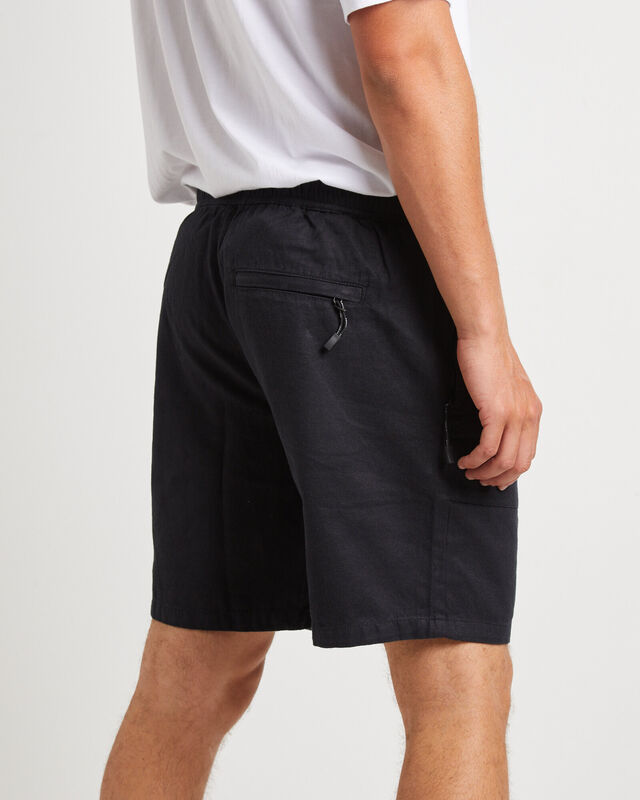 Cabal Hemp Technical Shorts in Black, hi-res image number null