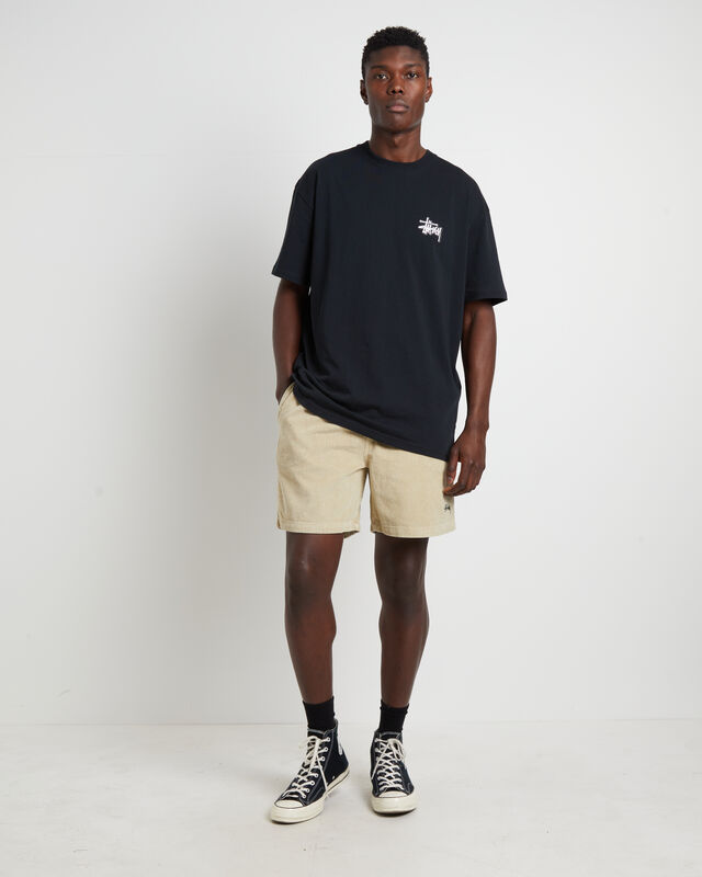 Wide Wale Cord Beachshorts in Khaki, hi-res image number null