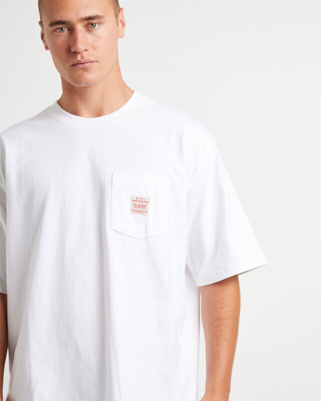 Short Sleeve Workwear T-Shirt in Bright White, hi-res image number null