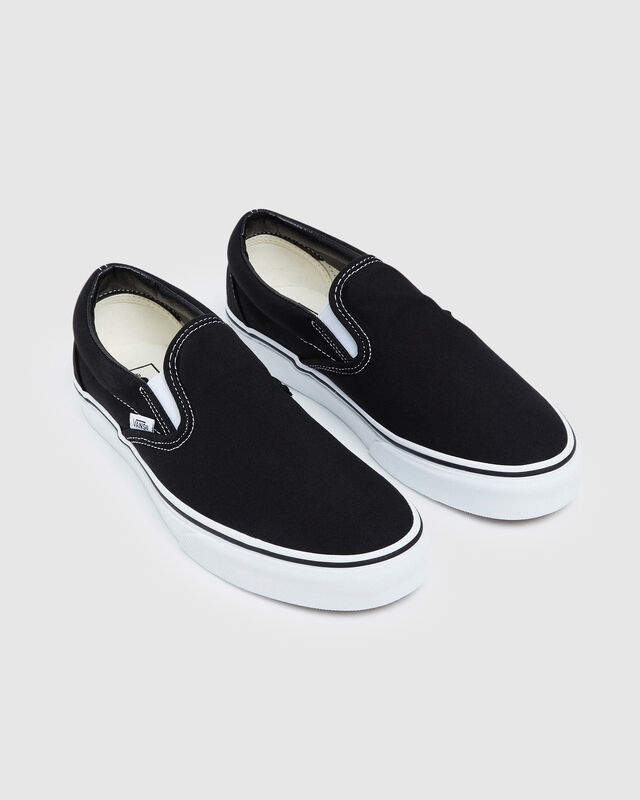 Classic Slip On Sneakers Black/White, hi-res