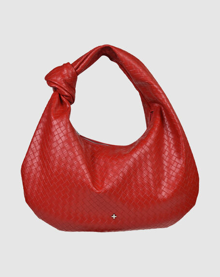 Evity Bag in Red Weave