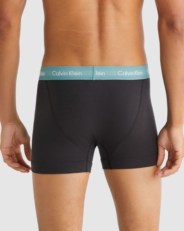 Cotton Stretch Trunks 3 Pack in Mutli, hi-res image number null