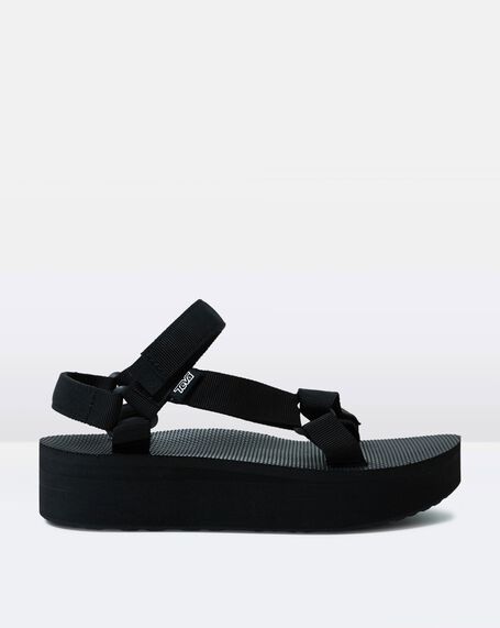 W Flatform Universal Sandals Black