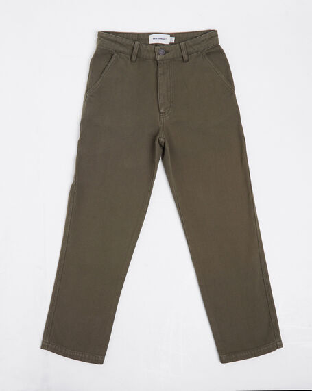 Teen Boys Carpenter Pant in Faded Military