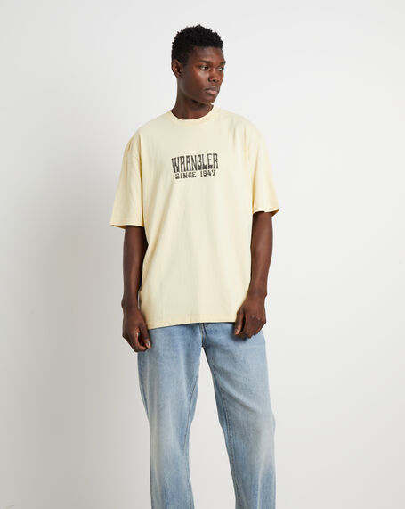Mind Mirage Slacker Short Sleeve T-Shirt in Sun Glare