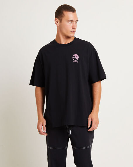 Peace Corp Short Sleeve T-Shirt in Black