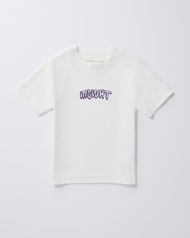 Boys Dive Short Sleeve T-Shirt in White, hi-res image number null