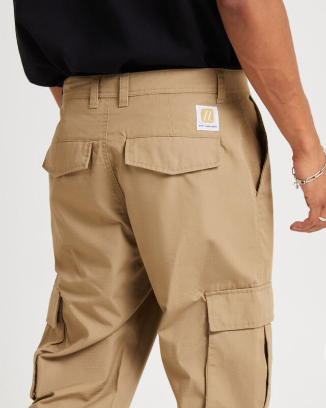 Green Onions Cargo Pants Tan Ripstop, hi-res image number null
