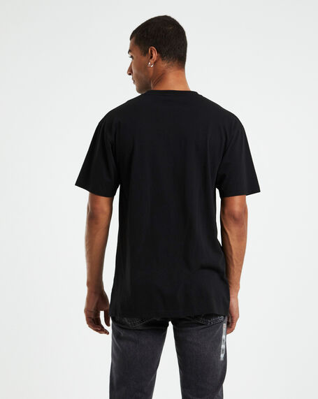 Classic Label Short Sleeve T-Shirt Washed Black
