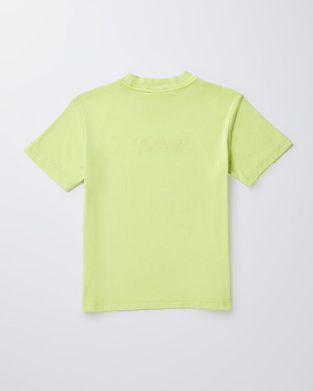 Teen Boys Dive Short Sleeve T-Shirt in Lime, hi-res image number null