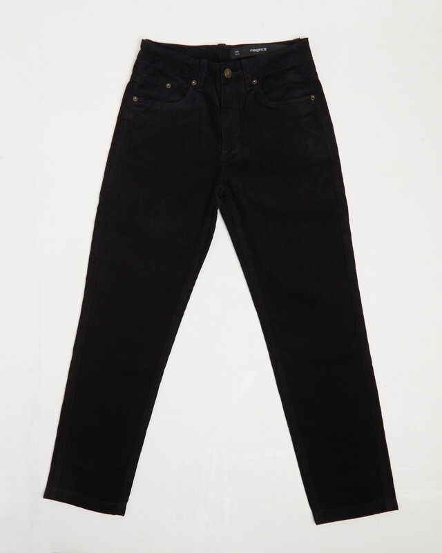 Teen Boys Switch Cord Pants in Dusty Black, hi-res image number null