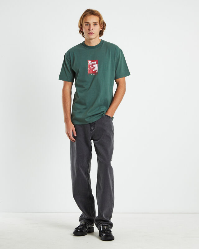 Workwear Short Sleeve T-shirt Duck Green, hi-res image number null