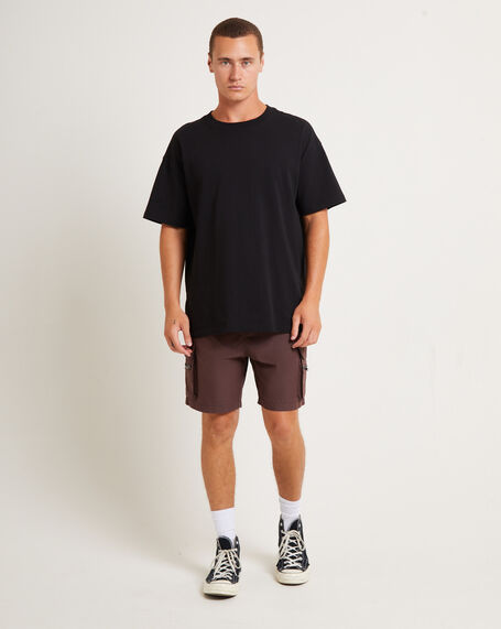 Utility Shorts in Umber Brown