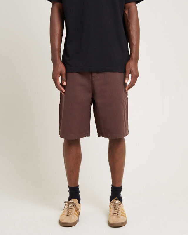 Harper Recycled Carpenter Shorts Coffee Brown, hi-res image number null