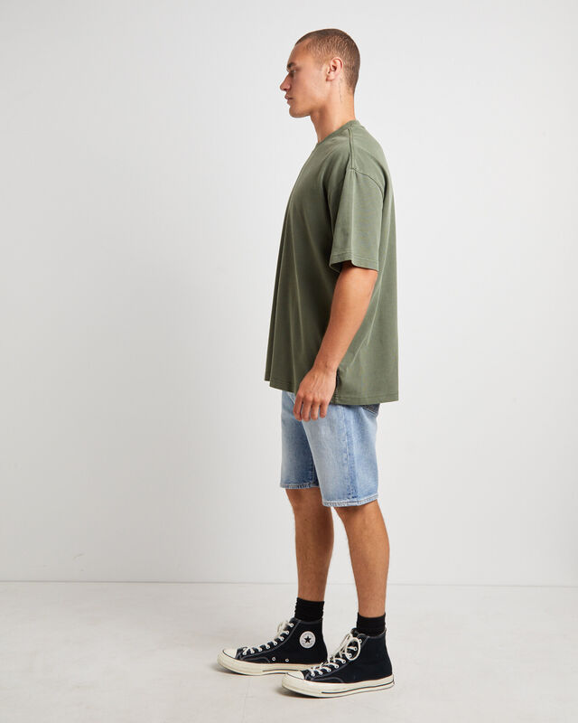 Killie Short Sleeve T-Shirt in Army Green, hi-res image number null