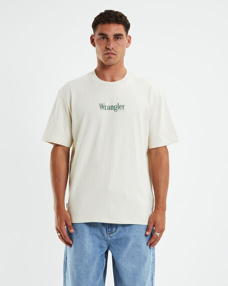 Baggy Model T-Shirt Ecru White