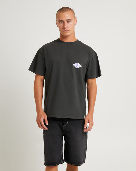 Scribble Short Sleeve T-Shirt Phantom Black