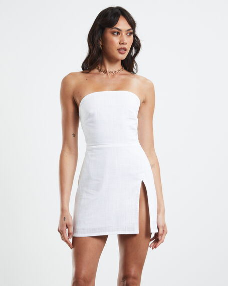 Serena Mini Dress White