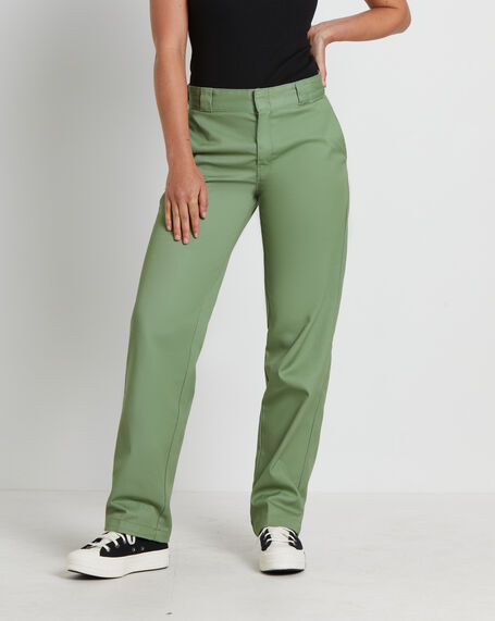 875 Pants in Jade Green