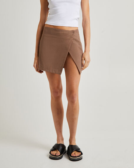 Kendra Split Mini Skirt