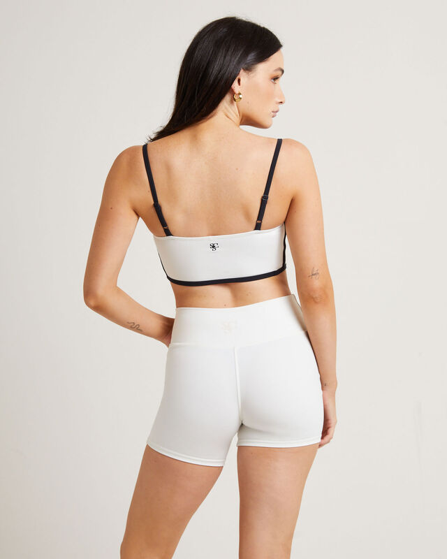 Underbust Contrast Tank Top in Storm White, hi-res image number null