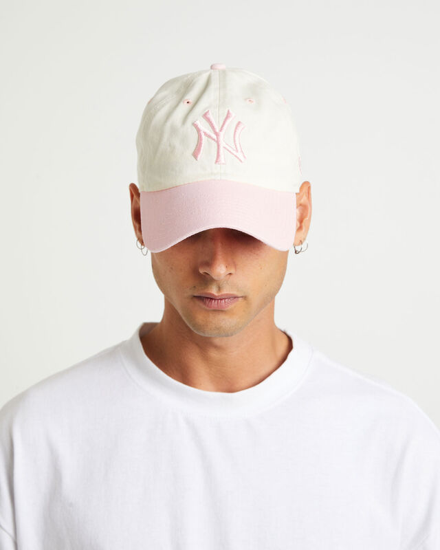 Casual Classic NY Yankees Cap in Pink, hi-res image number null