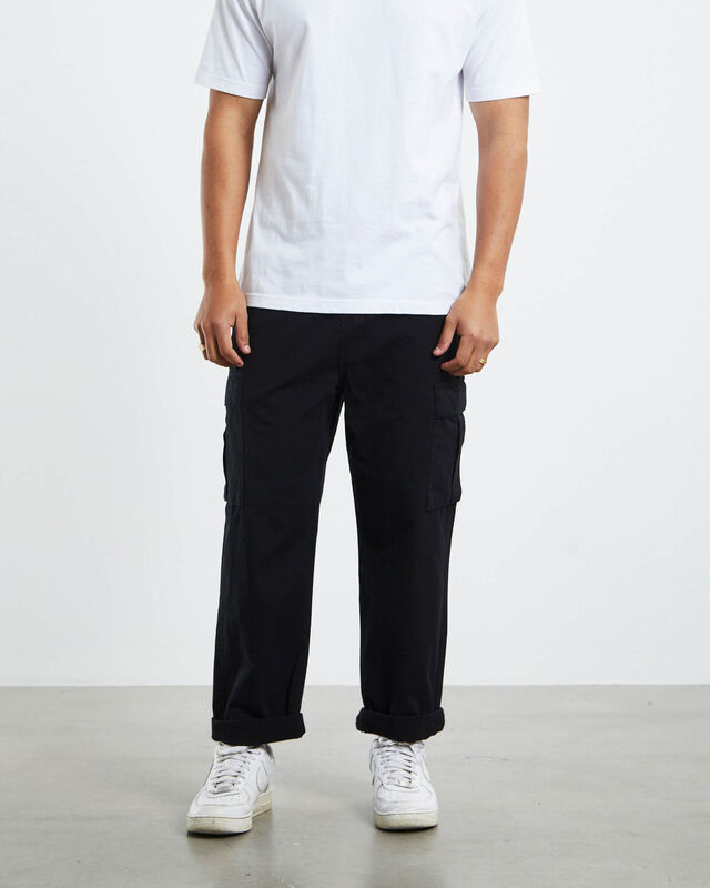 Ripstop Cargo Pants Black, hi-res image number null