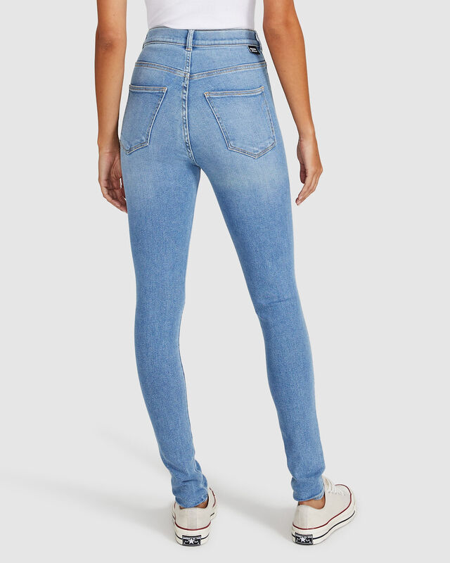 Moxy Ripped Jeans Light Blue, hi-res image number null