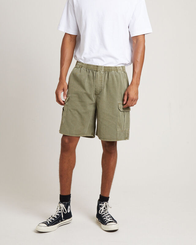 Tradie Cargo Shorts in Army, hi-res image number null