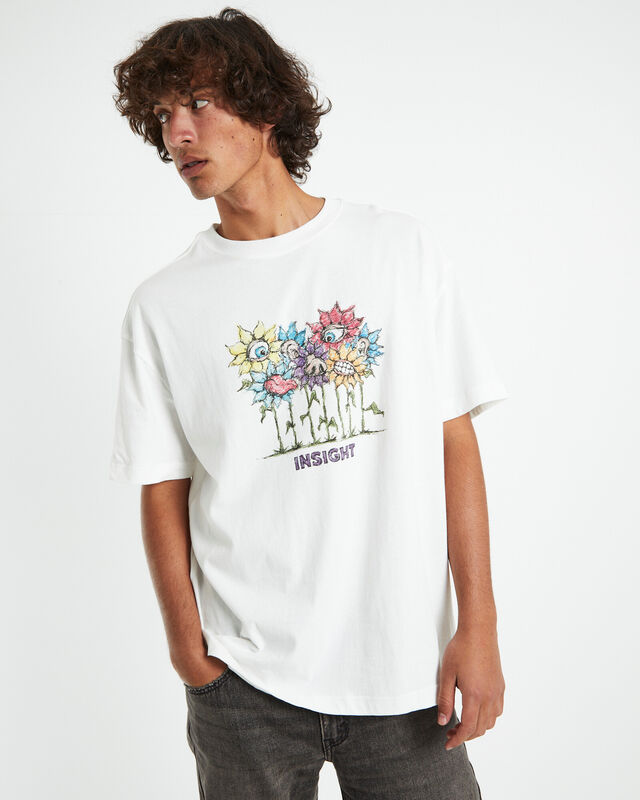 Gardens Short Sleeve T-Shirt Off White, hi-res image number null