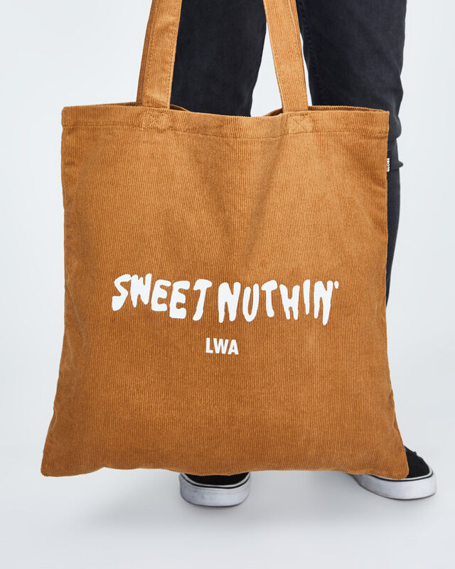 Lwa Sweet Nuthin Cord Tote Brown, hi-res image number null