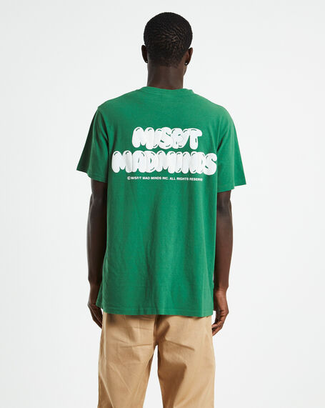 Puffins 50/50 Short Sleeve T-Shirt Kelly Green/White
