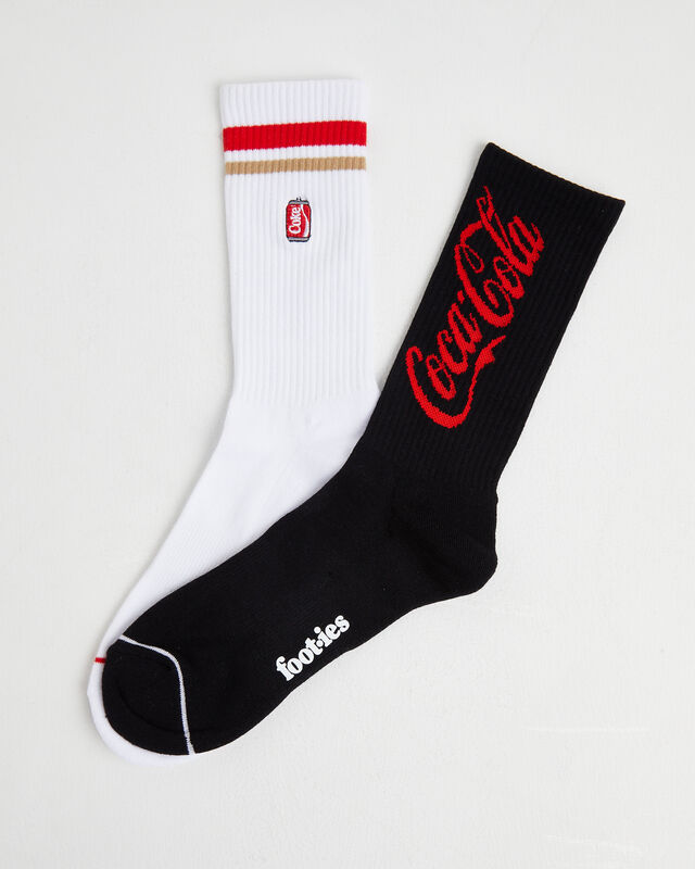 Coke Can Sneaker Socks 2 Pack, hi-res image number null