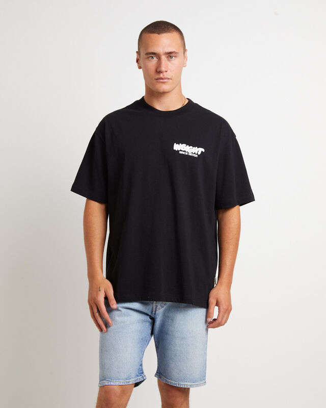 Narli Oversized T-Shirt in Black, hi-res image number null