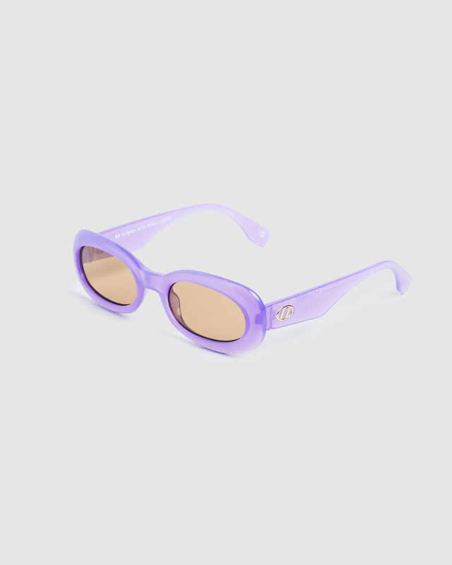 Le Sustain Sunglasses Outta Trash Wisteria Tan Tint, hi-res image number null