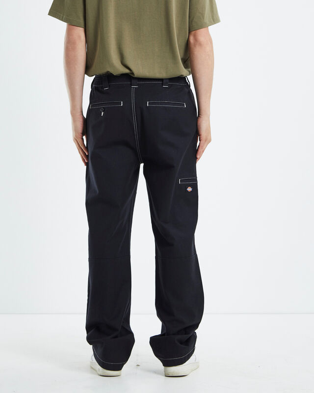 DICKIES Florana Pants Contrast Stitch Black | General Pants