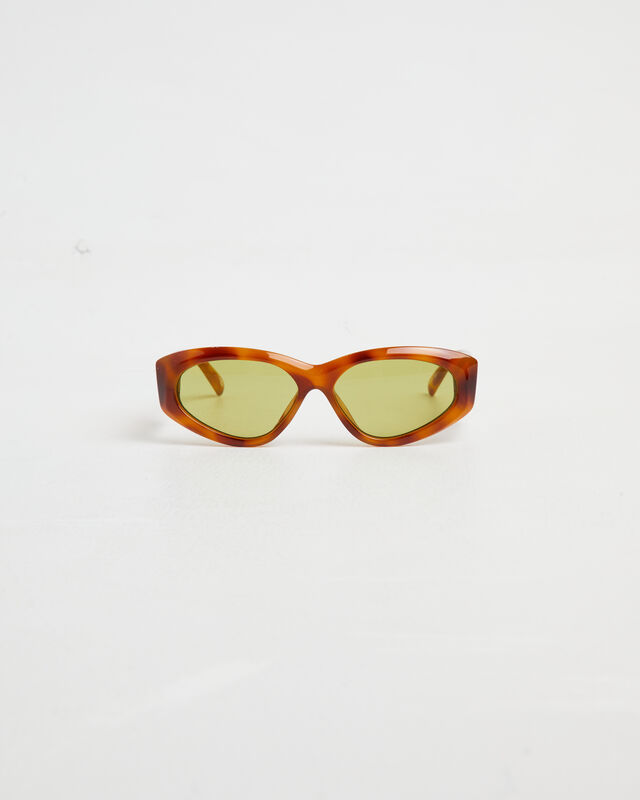 Under Wraps Sunglasses in Vintage Tort/Olive Mono, hi-res image number null