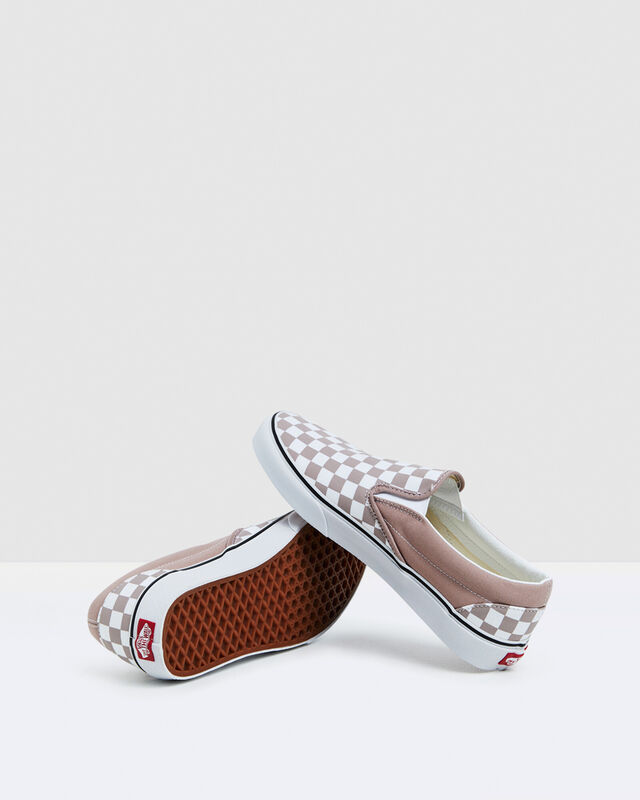 Classic Slip-On Sneakers Checkerboard Etherea/True White, hi-res image number null