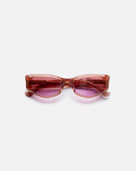 Guilty Sunglasses in Rosewater Polished/Velvet
