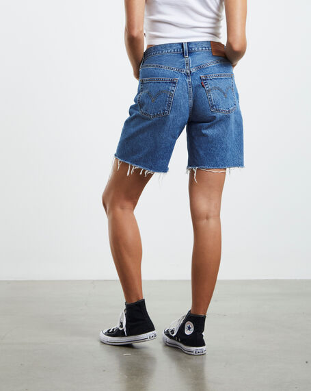 90s 501 Shorts Drew Me In Blue