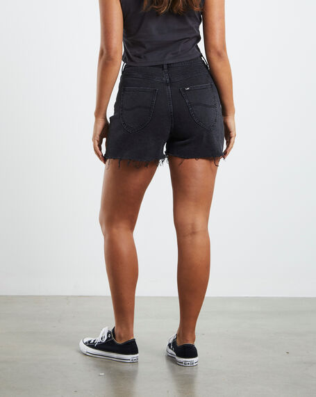 High Relaxed Shorts Black Theory